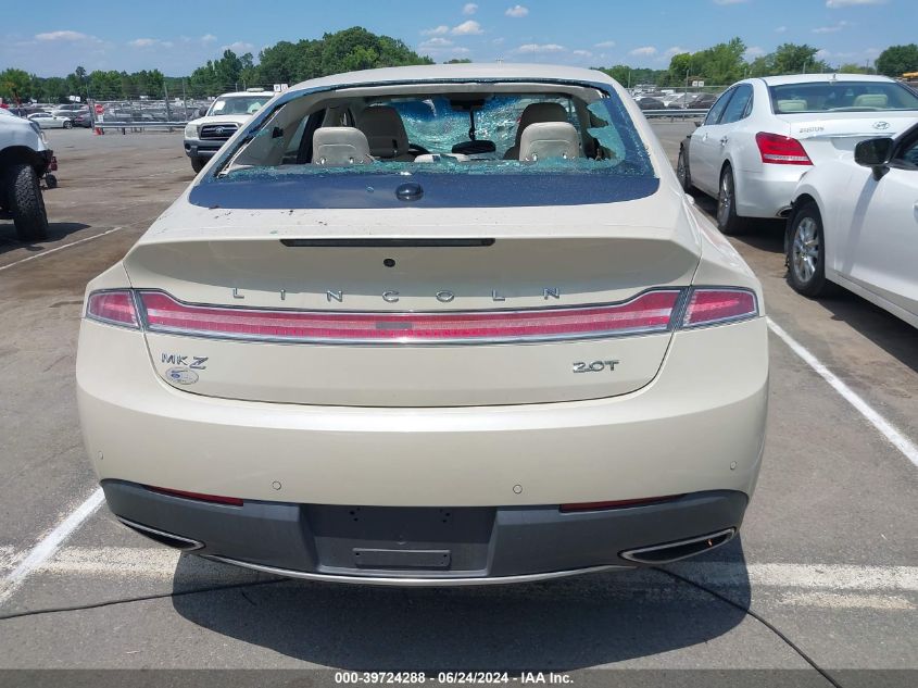 2018 Lincoln Mkz Premiere VIN: 3LN6L5A96JR622837 Lot: 39724288