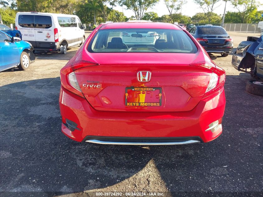 2020 Honda Civic Lx VIN: 2HGFC2F68LH569320 Lot: 39724292