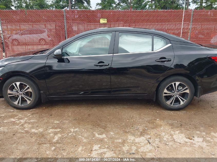 2022 Nissan Sentra Sv Xtronic Cvt VIN: 3N1AB8CV5NY251424 Lot: 39724301