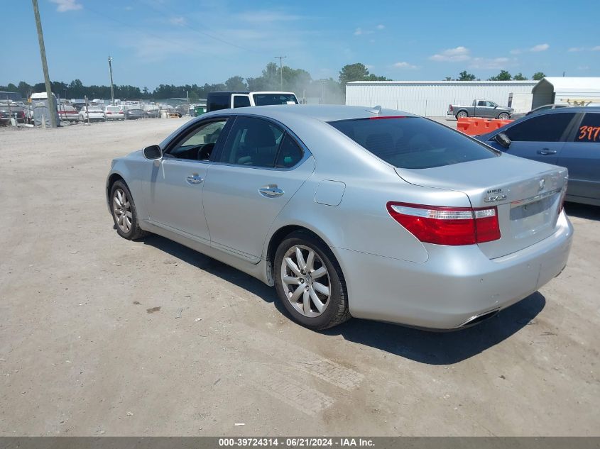 2007 Lexus Ls 460 VIN: JTHBL46F075044806 Lot: 39724314