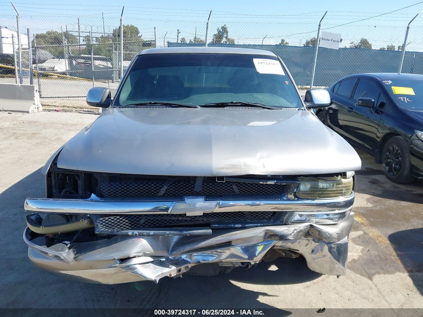 2000 Chevrolet Silverado 1500 Ls VIN: 2GCEC19T9Y1396834 Lot: 39724317