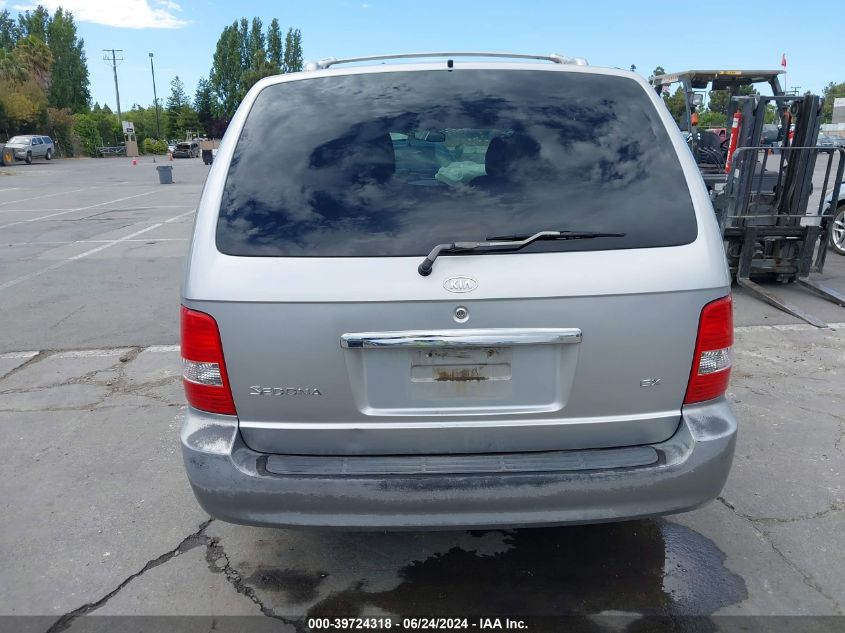 2004 Kia Sedona Ex/Lx VIN: KNDUP131246515057 Lot: 39724318