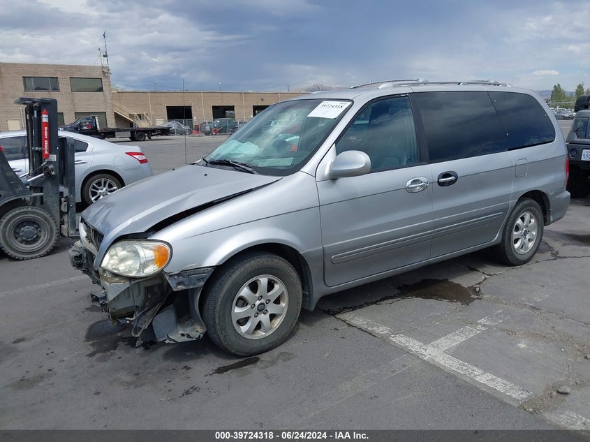 2004 Kia Sedona Ex/Lx VIN: KNDUP131246515057 Lot: 39724318
