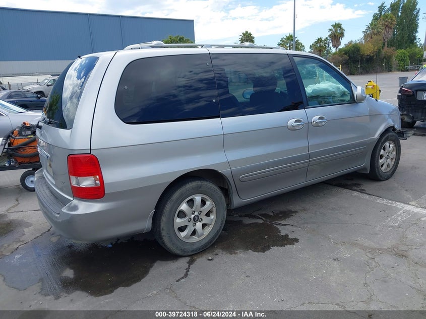 2004 Kia Sedona Ex/Lx VIN: KNDUP131246515057 Lot: 39724318