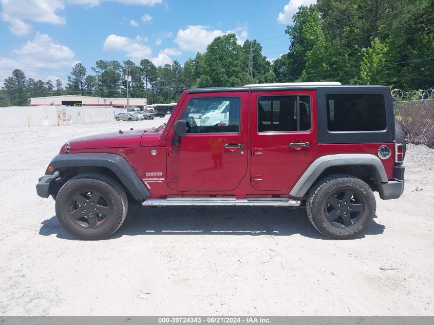 2011 Jeep Wrangler Unlimited Sport VIN: 1J4HA3H1XBL565415 Lot: 39724343