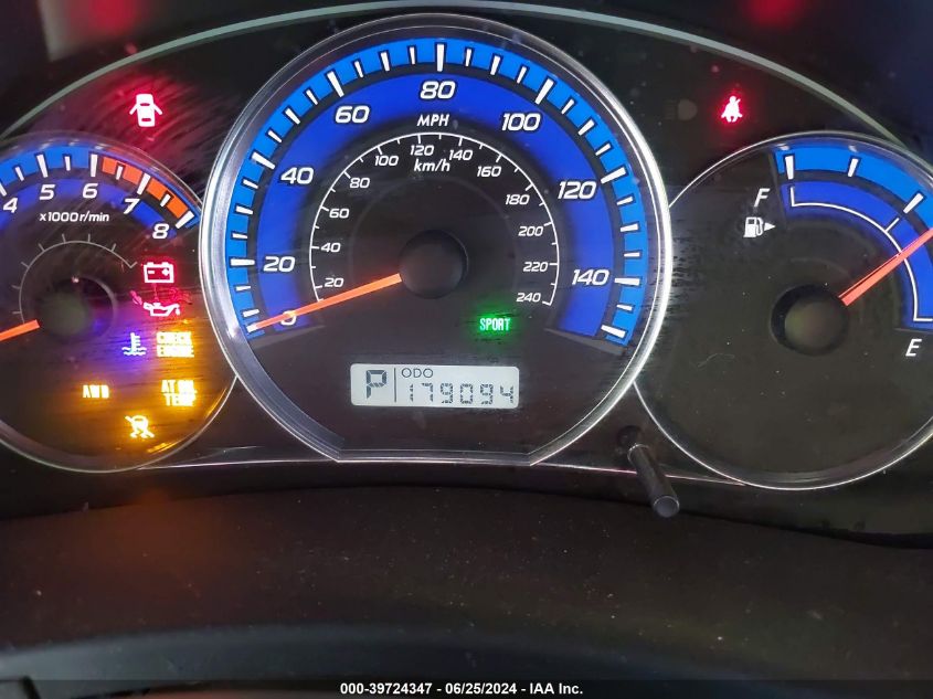 2009 Subaru Forester 2.5X VIN: JF2SH63689H744210 Lot: 39724347