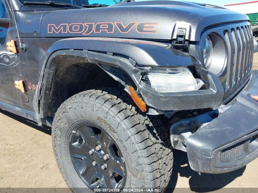 2023 Jeep Gladiator Mojave 4X4 VIN: 1C6JJTEG5PL555633 Lot: 39724359