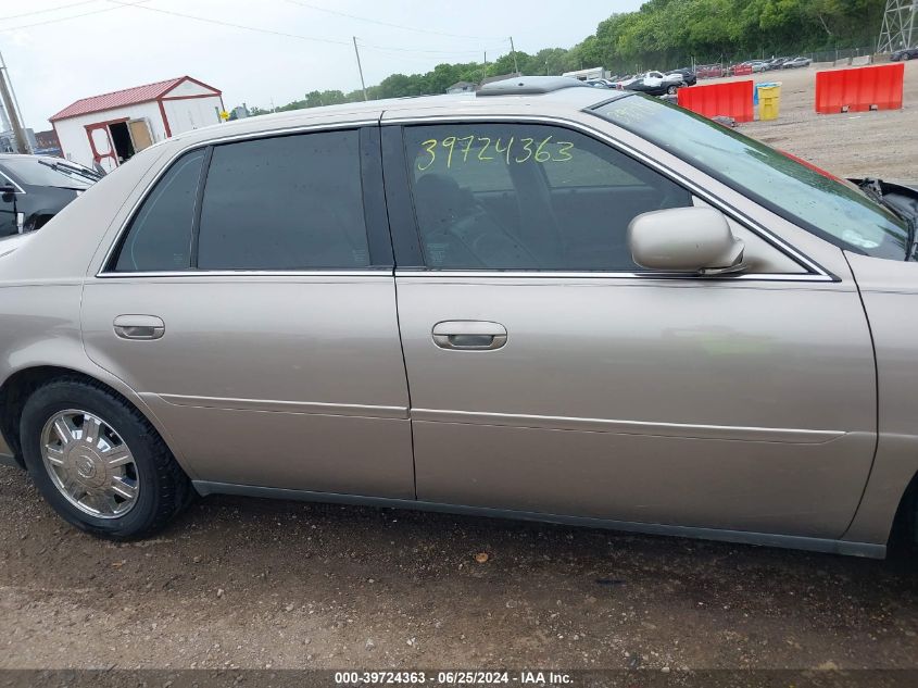 2003 Cadillac Deville Standard VIN: 1G6KD54Y23U280482 Lot: 39724363