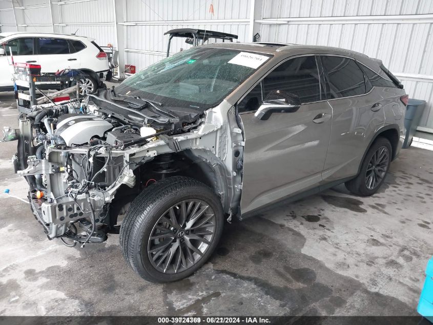 2021 Lexus Rx 350 F Sport Handling VIN: 2T2YZMDA0MC292176 Lot: 39724369