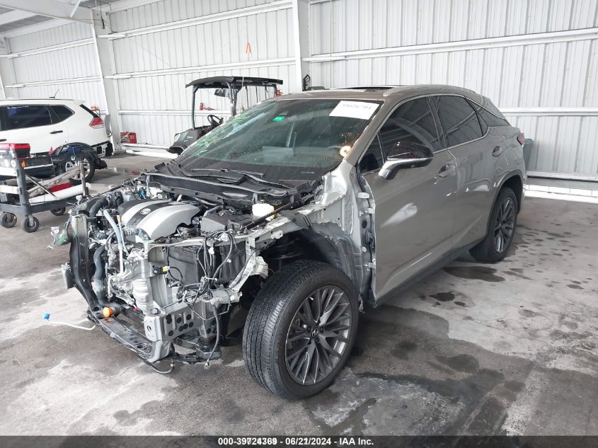 2021 Lexus Rx 350 F Sport Handling VIN: 2T2YZMDA0MC292176 Lot: 39724369