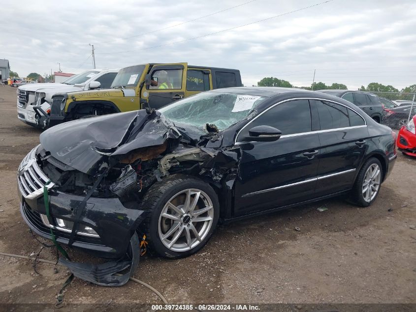 2013 Volkswagen Cc 3.6L Vr6 Executive VIN: WVWGU7AN8DE504861 Lot: 39724385