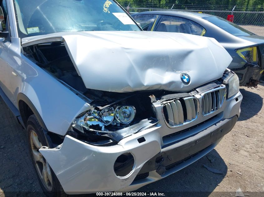 2008 BMW X3 3.0Si VIN: WBXPC93488WJ23405 Lot: 39724388