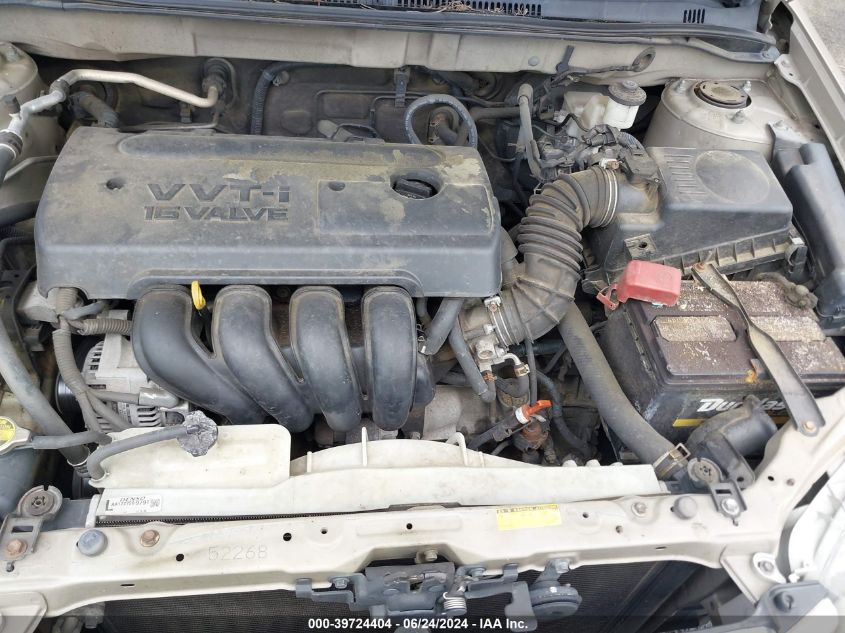 2008 Toyota Corolla Le VIN: 2T1BR32E88C930304 Lot: 39724404