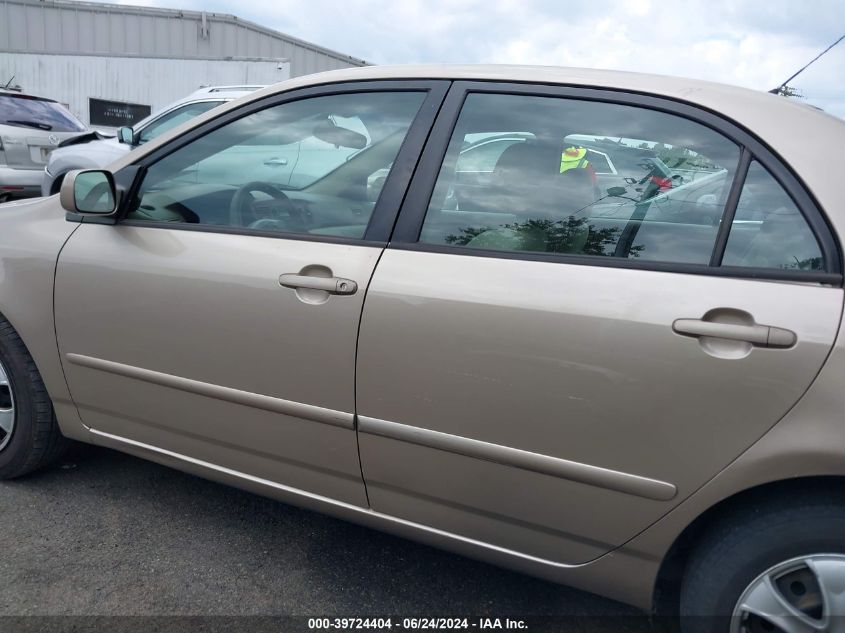 2008 Toyota Corolla Le VIN: 2T1BR32E88C930304 Lot: 39724404