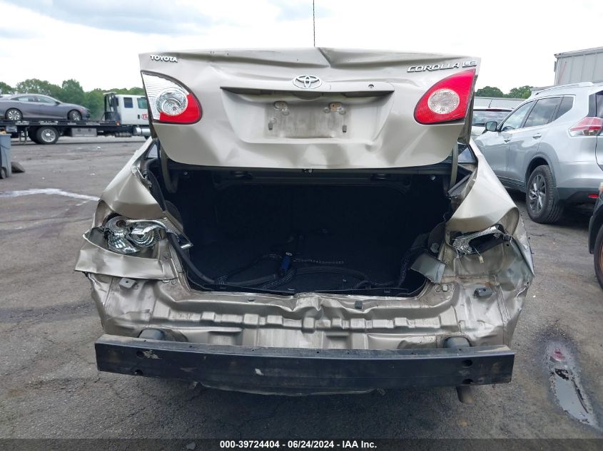 2008 Toyota Corolla Le VIN: 2T1BR32E88C930304 Lot: 39724404