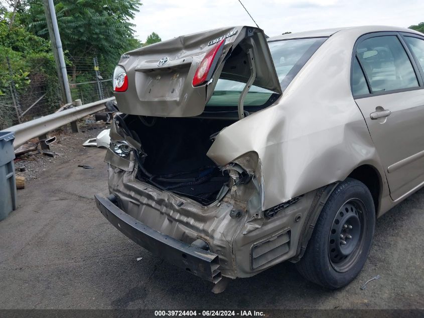 2008 Toyota Corolla Le VIN: 2T1BR32E88C930304 Lot: 39724404