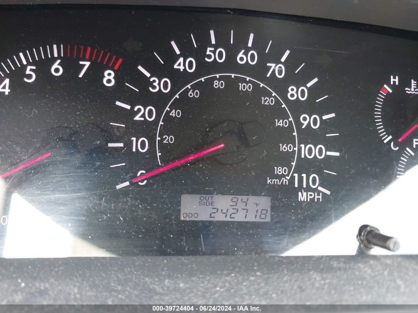 2008 Toyota Corolla Le VIN: 2T1BR32E88C930304 Lot: 39724404