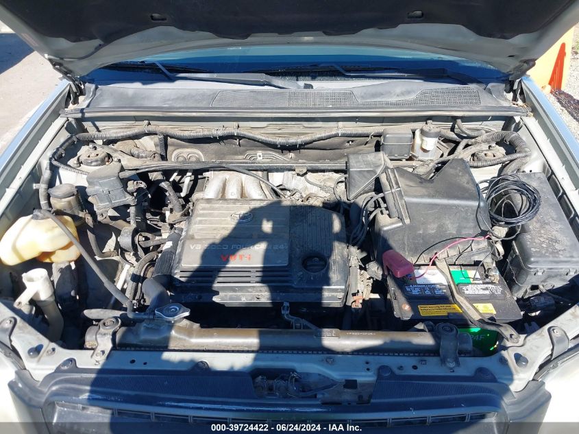 2001 Toyota Highlander V6 VIN: JTEHF21A110036345 Lot: 39724422