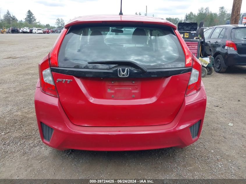 2015 Honda Fit Lx VIN: 3HGGK5G52FM720012 Lot: 39724425