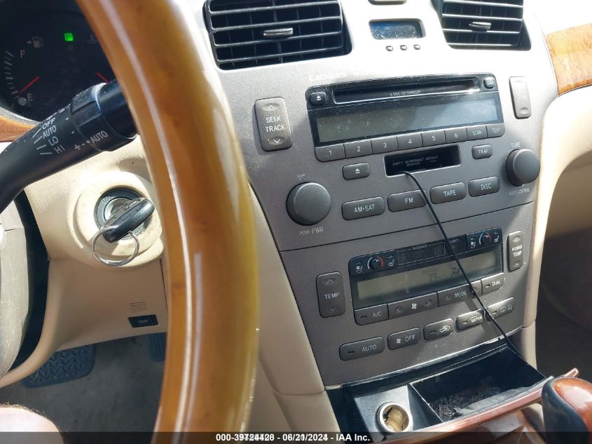 2005 Lexus Es 330 VIN: JTHBA30G755106054 Lot: 39724428