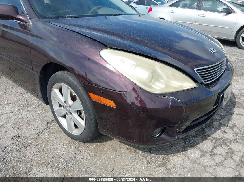 2005 Lexus Es 330 VIN: JTHBA30G755106054 Lot: 39724428