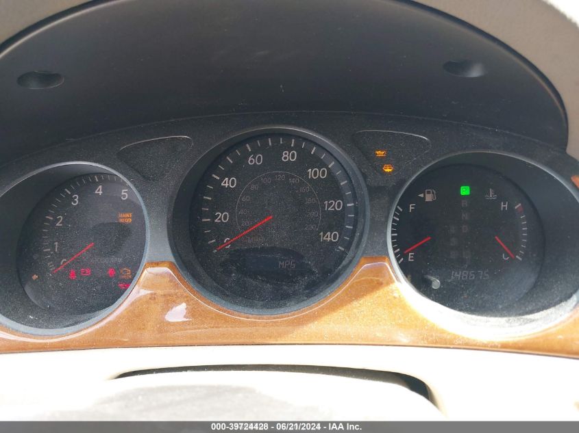 2005 Lexus Es 330 VIN: JTHBA30G755106054 Lot: 39724428