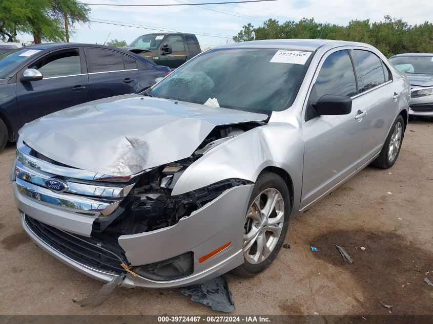 2012 Ford Fusion Se VIN: 3FAHP0HA3CR101846 Lot: 39724467