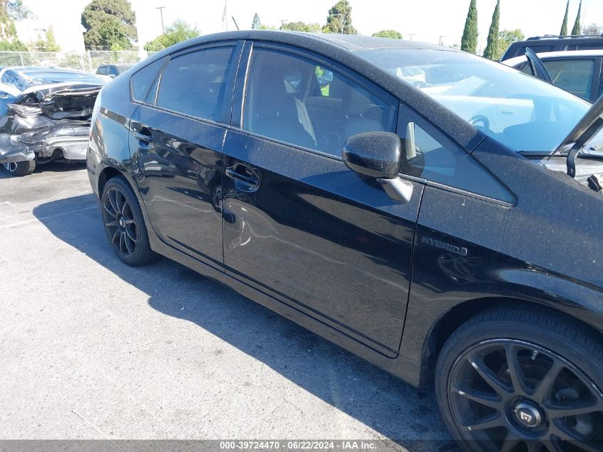 2011 Toyota Prius Four VIN: JTDKN3DU4B0301656 Lot: 39724470