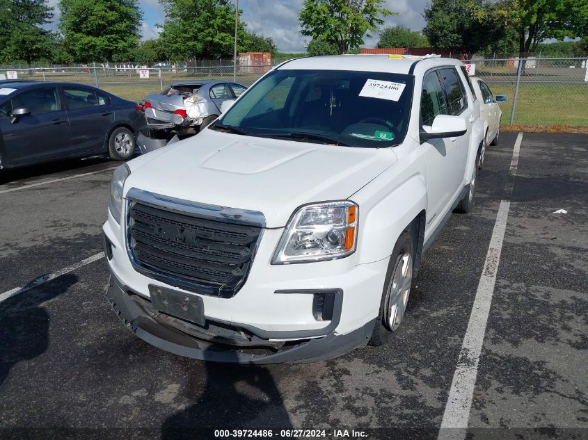 2016 GMC Terrain Sle VIN: 2GKFLSEK6G6252803 Lot: 39724486