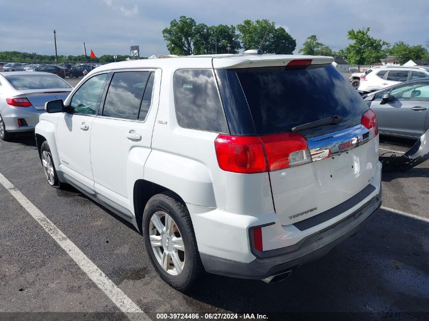 2016 GMC Terrain Sle VIN: 2GKFLSEK6G6252803 Lot: 39724486