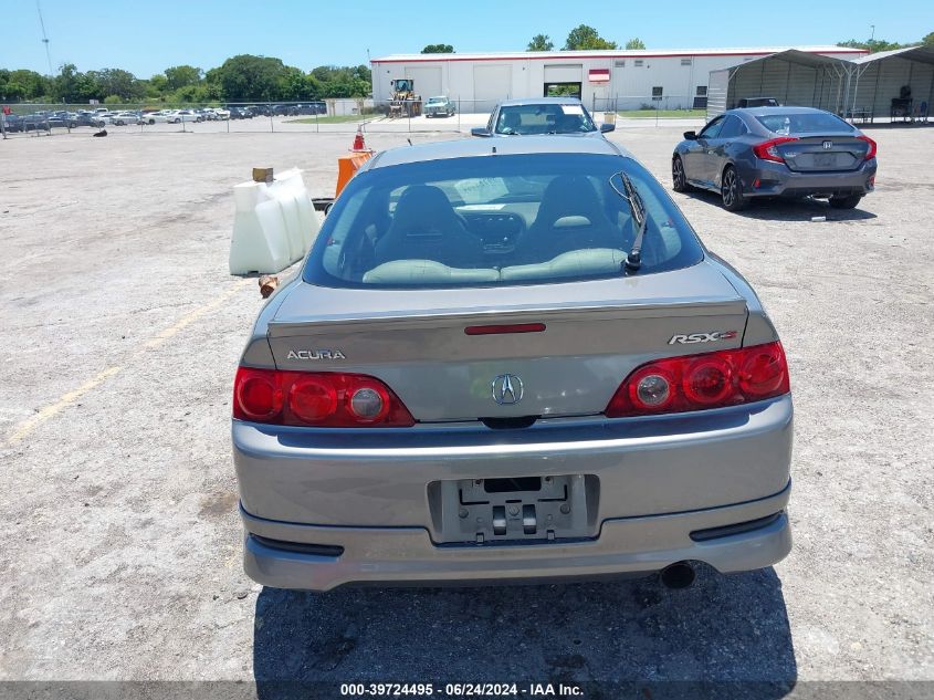 2005 Acura Rsx Type S VIN: JH4DC53085S007239 Lot: 39724495