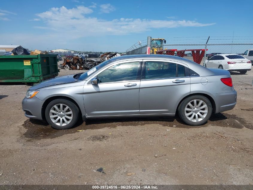 2014 Chrysler 200 Limited VIN: 1C3CCBCG9EN136053 Lot: 39724516