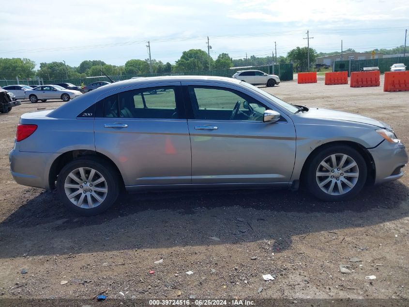 2014 Chrysler 200 Limited VIN: 1C3CCBCG9EN136053 Lot: 39724516