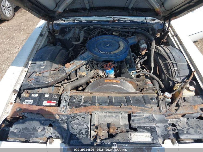 1973 Lincoln Mark Vi VIN: 3Y89A854924 Lot: 39724526