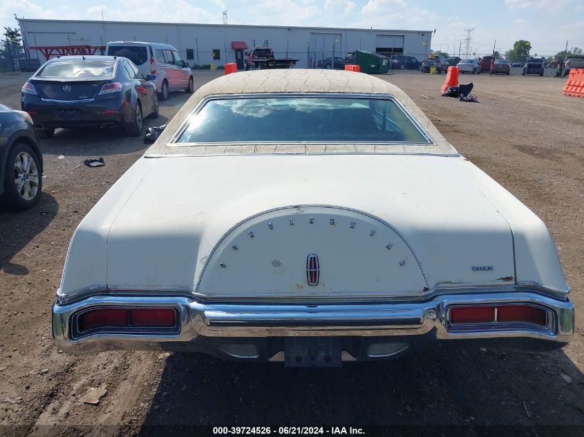 1973 Lincoln Mark Vi VIN: 3Y89A854924 Lot: 39724526