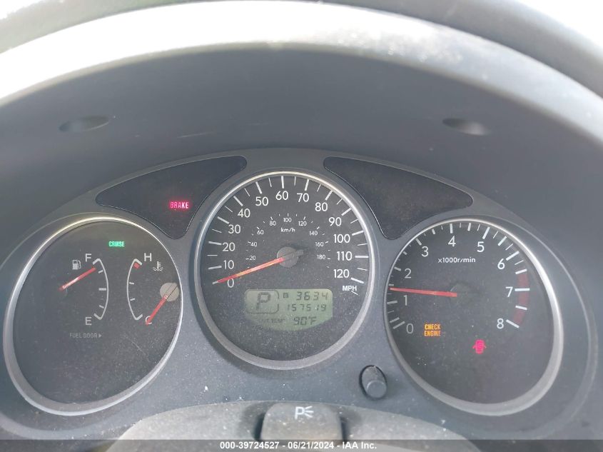 2006 Subaru Forester 2.5X VIN: JF1SG63646H740173 Lot: 39724527