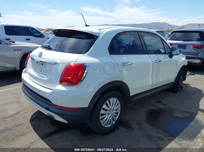 2018 Fiat 500X Pop Fwd VIN: ZFBCFXAHXJP666531 Lot: 39724541