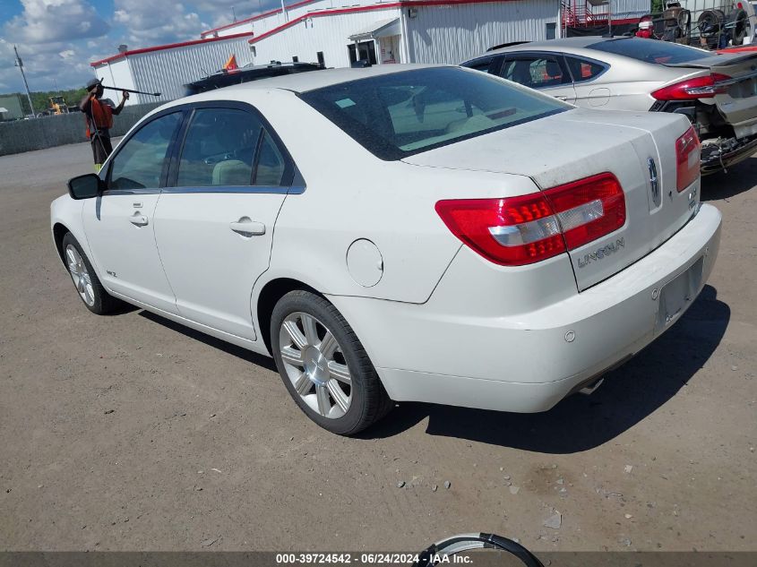 2008 Lincoln Mkz VIN: 3LNHM28T38R607535 Lot: 39724542