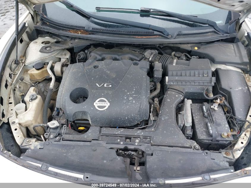 2010 Nissan Maxima 3.5 S VIN: 1N4AA5AP5AC865627 Lot: 39724549