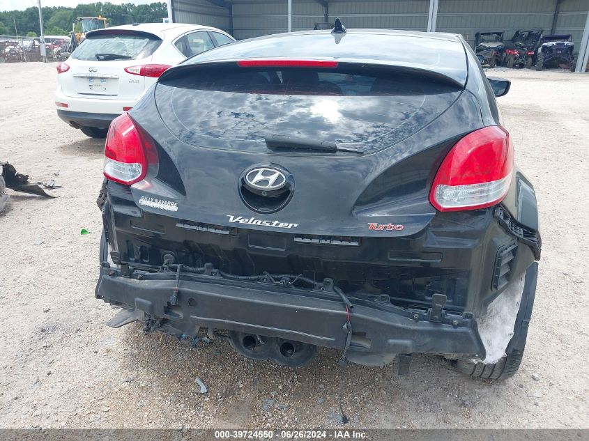 2015 Hyundai Veloster Turbo VIN: KMHTC6AE8FU232599 Lot: 39724550