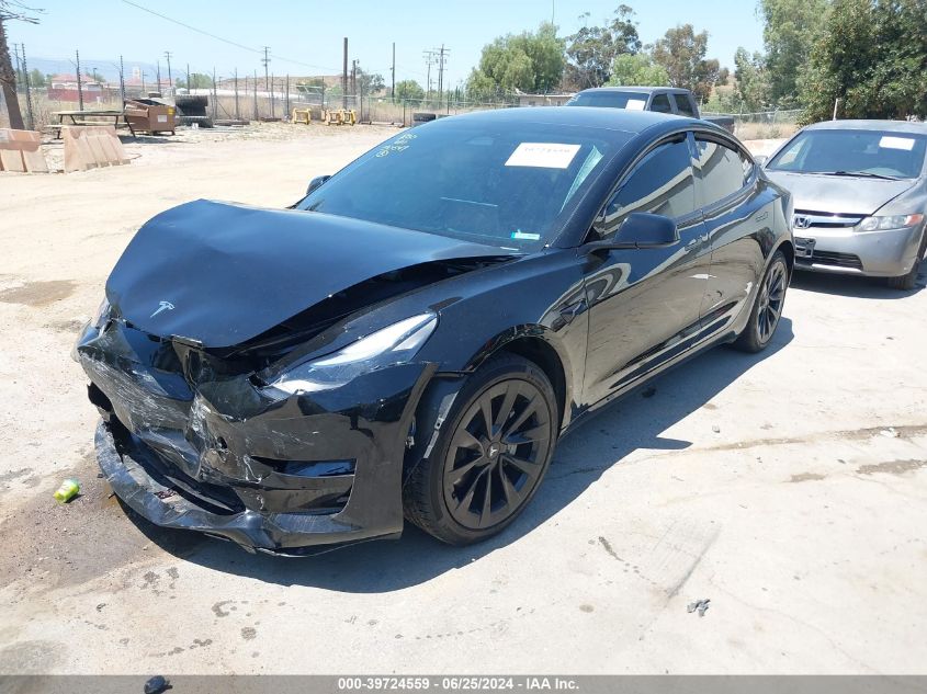 5YJ3E1EA6PF642563 2023 TESLA MODEL 3 - Image 2