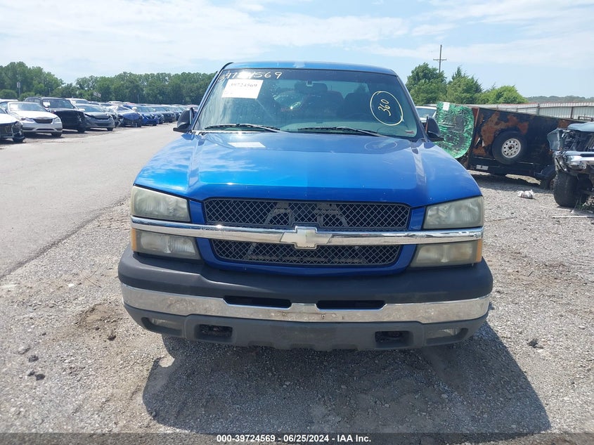 2004 Chevrolet Silverado 1500 Ls VIN: 2GCEC19T741105841 Lot: 39724569
