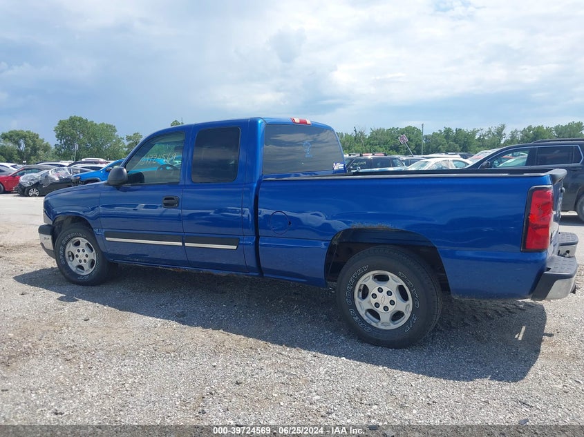 2004 Chevrolet Silverado 1500 Ls VIN: 2GCEC19T741105841 Lot: 39724569