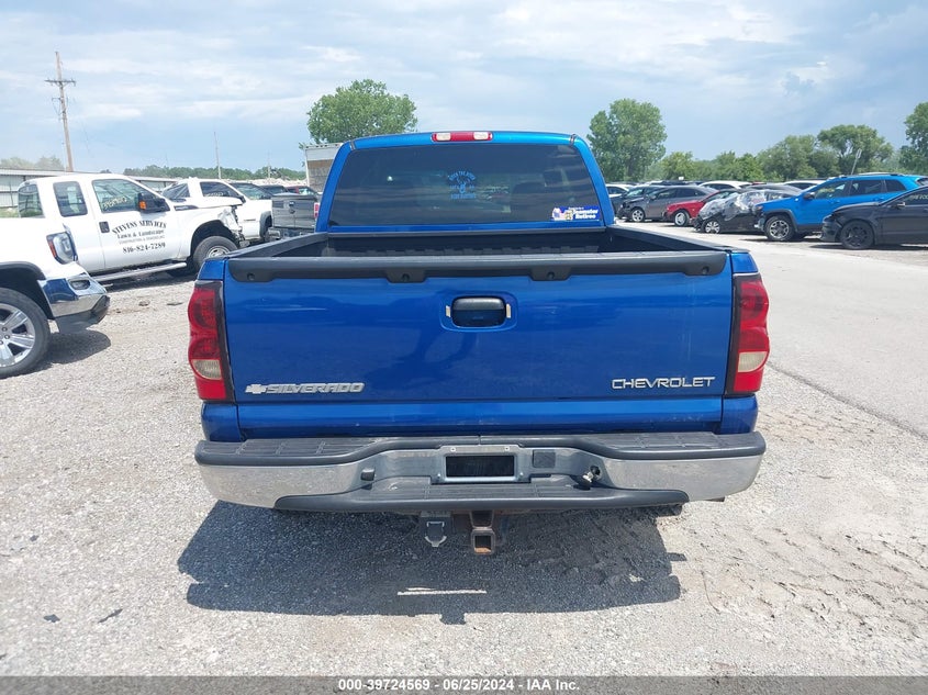 2004 Chevrolet Silverado 1500 Ls VIN: 2GCEC19T741105841 Lot: 39724569