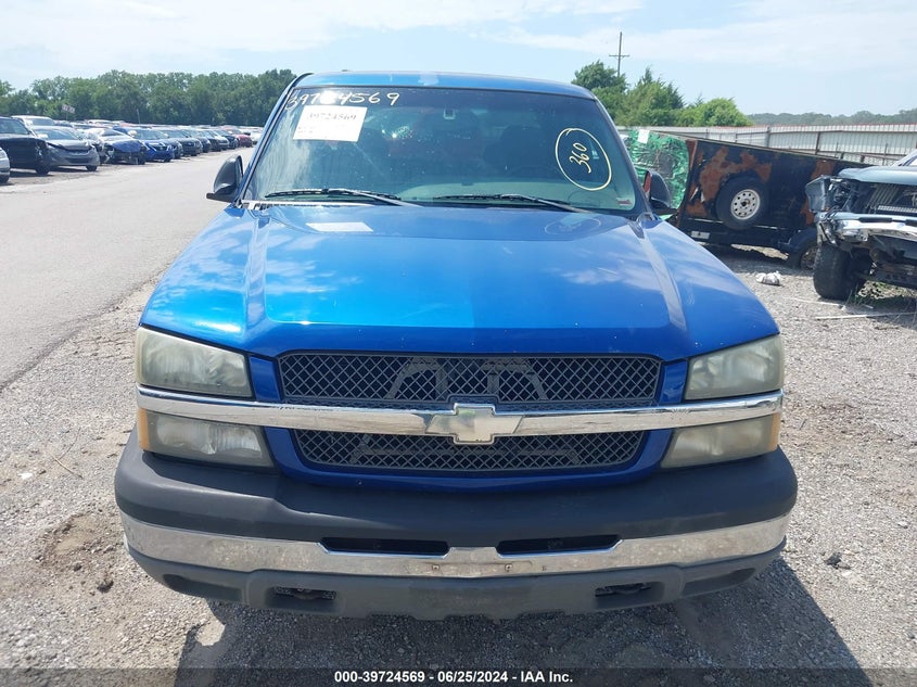 2004 Chevrolet Silverado 1500 Ls VIN: 2GCEC19T741105841 Lot: 39724569