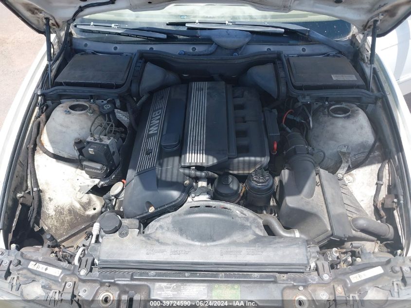 2003 BMW 530Ia VIN: WBADT634X3CK42952 Lot: 39724590