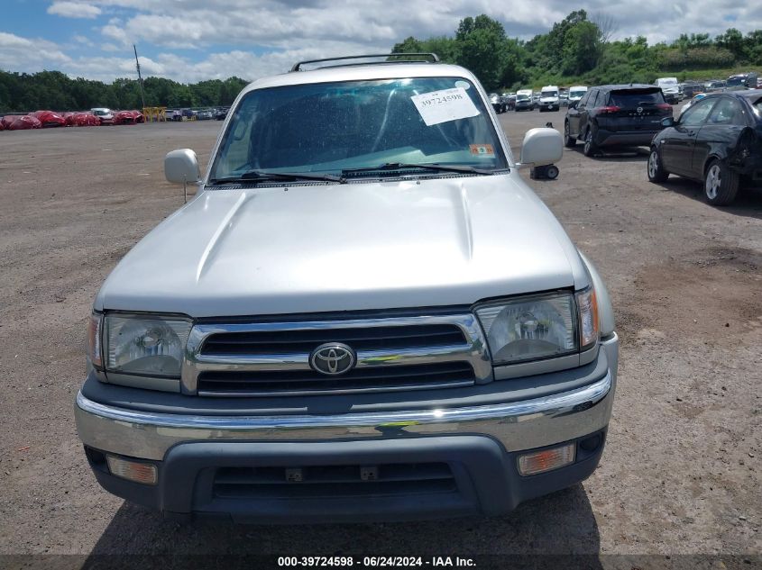 2000 Toyota 4Runner Sr5 V6 VIN: JT3HN86R5Y0317569 Lot: 39724598