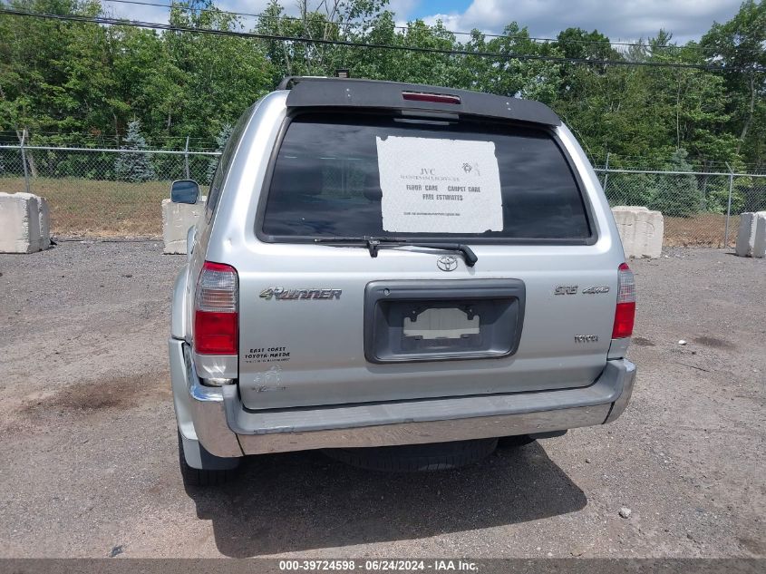 2000 Toyota 4Runner Sr5 V6 VIN: JT3HN86R5Y0317569 Lot: 39724598
