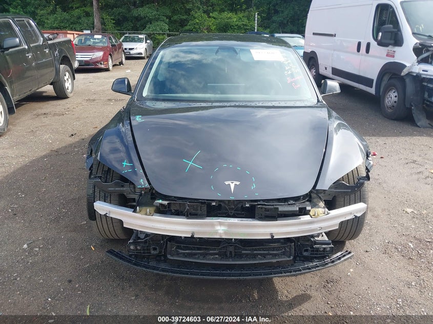 2024 Tesla Model 3 Rear-Wheel Drive VIN: 5YJ3E1EA2RF735860 Lot: 39724603