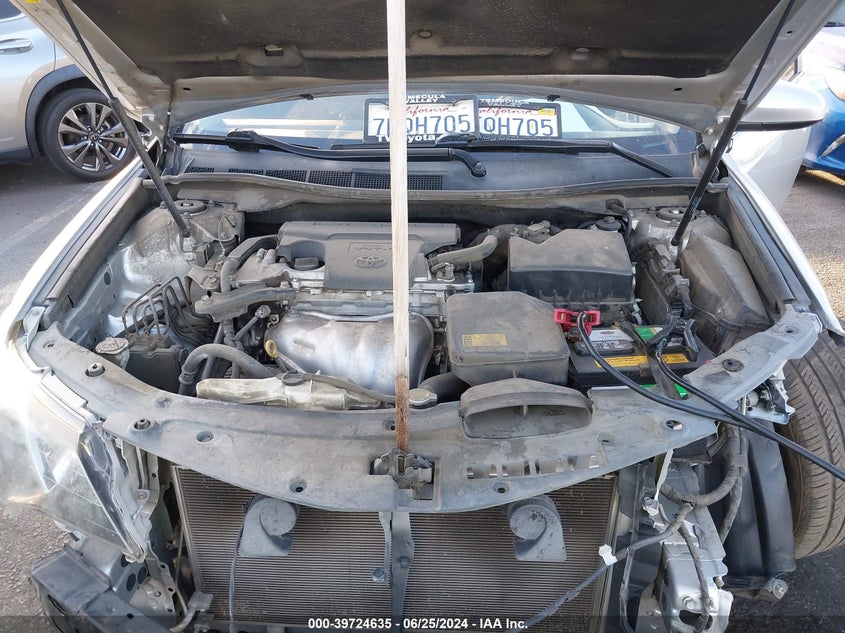 2014 Toyota Camry L/Se/Le/Xle VIN: 4T1BF1FK4EU395625 Lot: 39724635